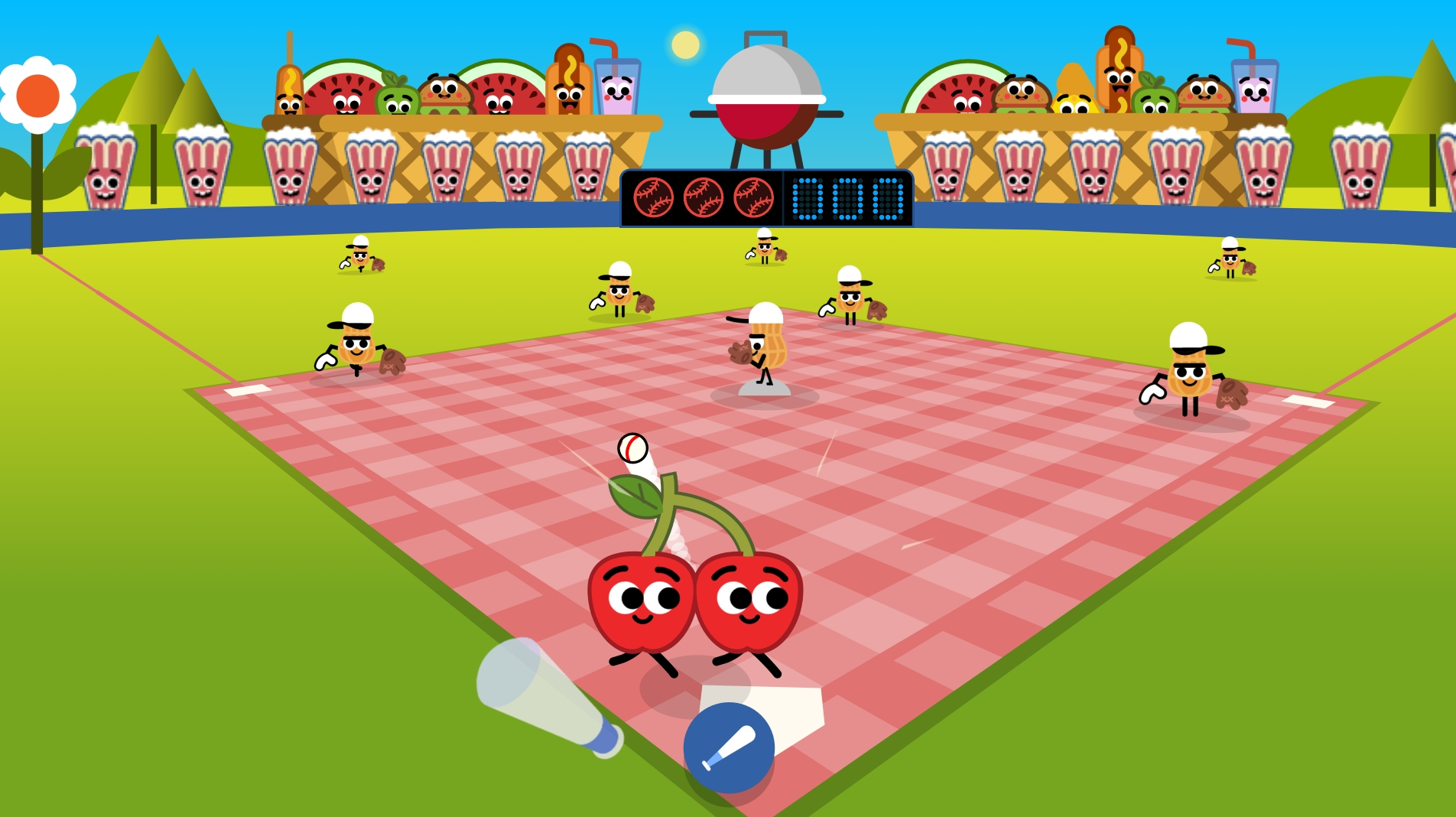 Baseball Doodle Game Screenshot